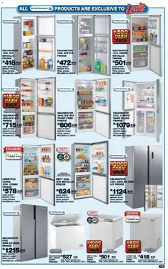 Lewis Stores specials catalogue – valid from 13.04.2026 | Page: 9 | Products: Freezer, Fridge