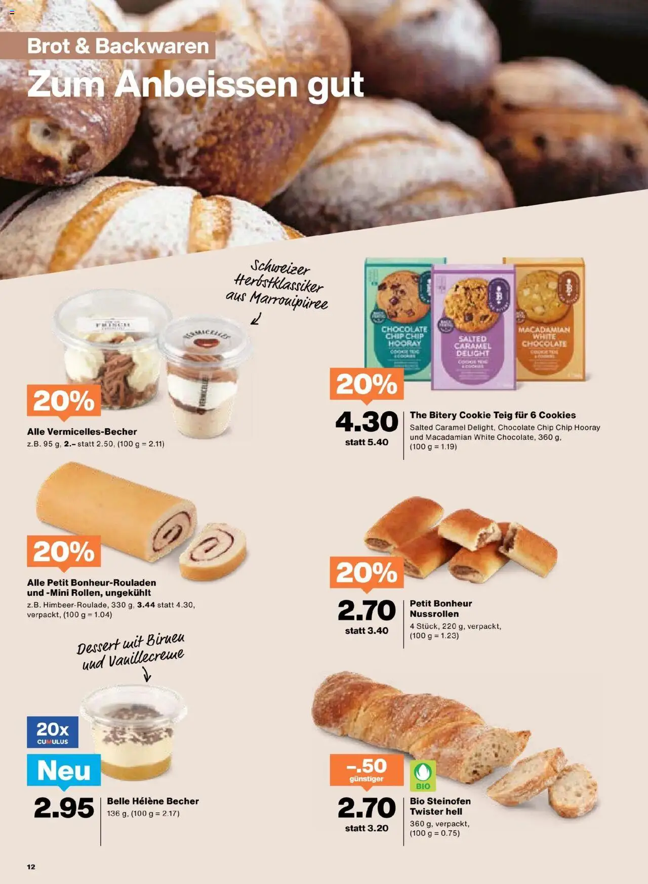 Migros Aktionen – gültig ab 07.10.2025 | Seite: 12 | Produkte: Brot