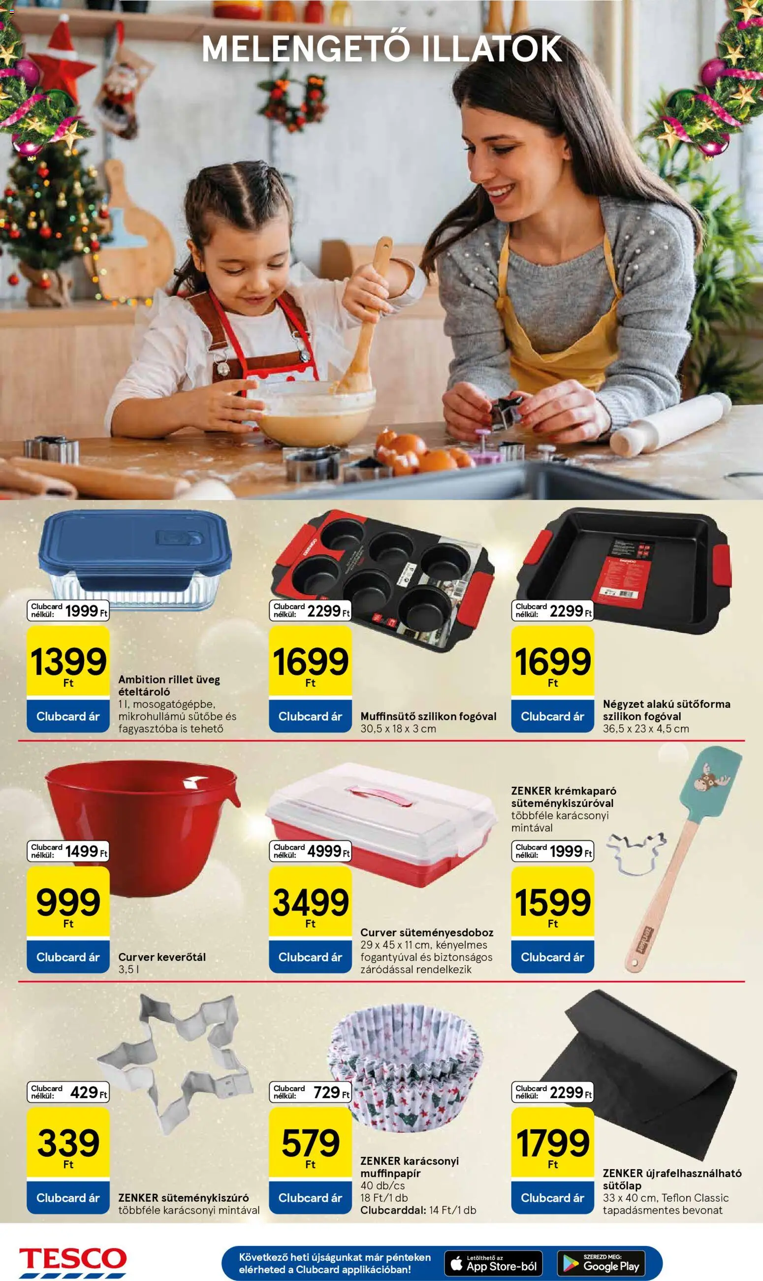 Tesco akciós ujság - amely érvényes a következő dátumtól: 30.10.2025 | Oldal: 30 | Termékek: Sütőforma