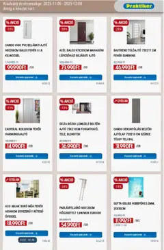 Praktiker Akciós újság - amely érvényes a következő dátumtól: 06.11.2025 | Oldal: 27