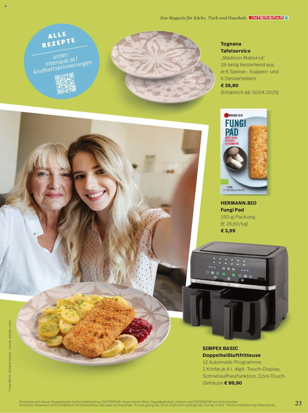 Interspar Mein Zuhause Magazin Frühling 2025 gültig ab 28.04.2025 | Seite: 23 | Produkte: Tisch