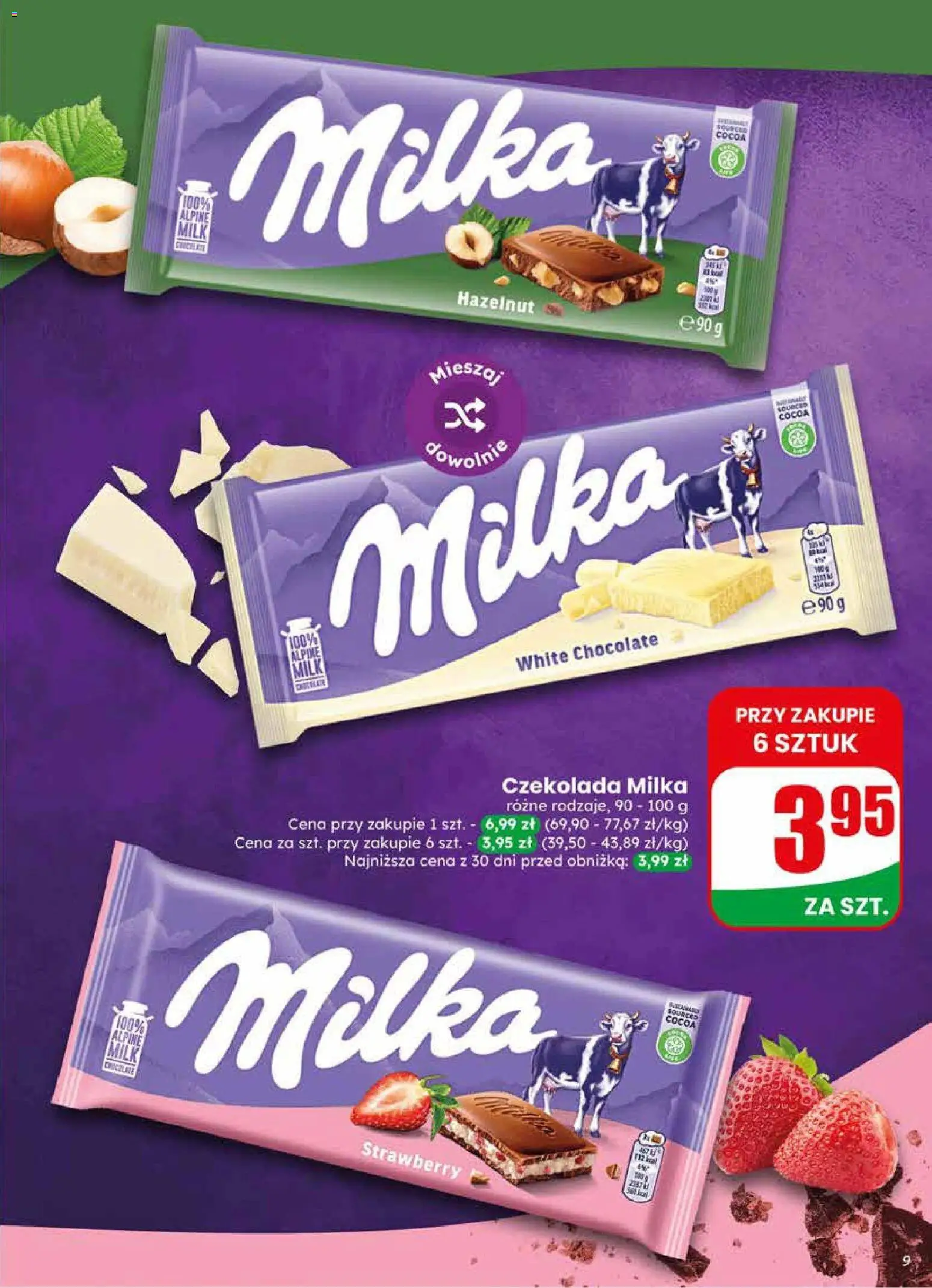 Dino gazetka od 29.04.2026 | Strona: 9 | Produkty: Czekolada milka, Milka, Czekolada