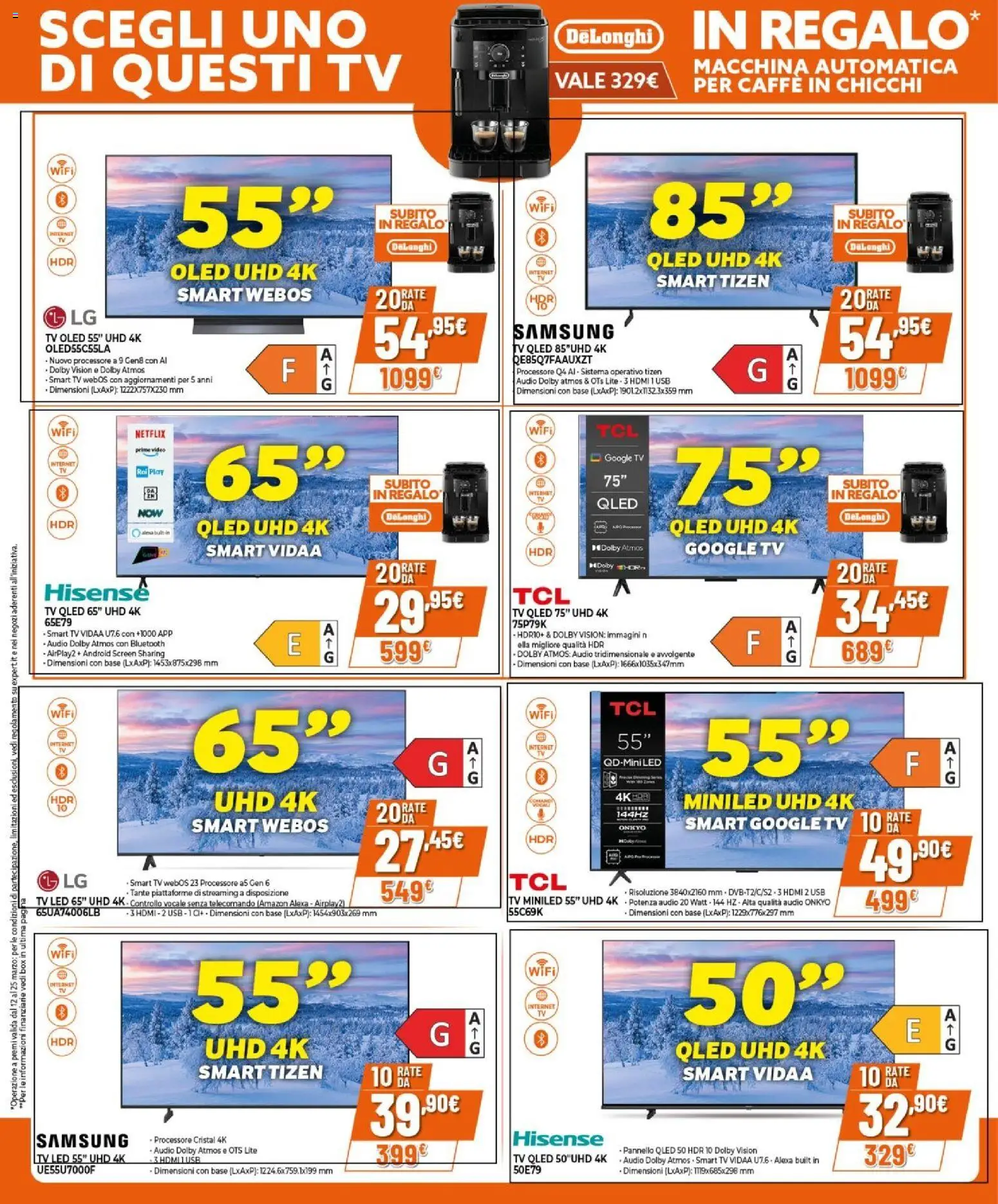 Volantino Expert del 12.03.2026 | Pagina: 18 | Prodotti: Telecomando, smart TV, TV, Samsung