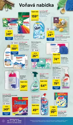 Náhled letáku Springforce Toaletní papír, 16 rolí, 2 vrstvy od 18.03.2026 | Strana: 12 | Produkty: Prací prostředek, Kuchyňské utěrky, Utěrky, Silan