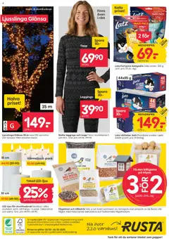 Rusta - erbjudanden - Förhandsvisning av reklamblad från butik Rusta aktuell från 20.10.2025 | Sida: 16 | Produkter: Fågelmat, Topp, Leggings, Papper