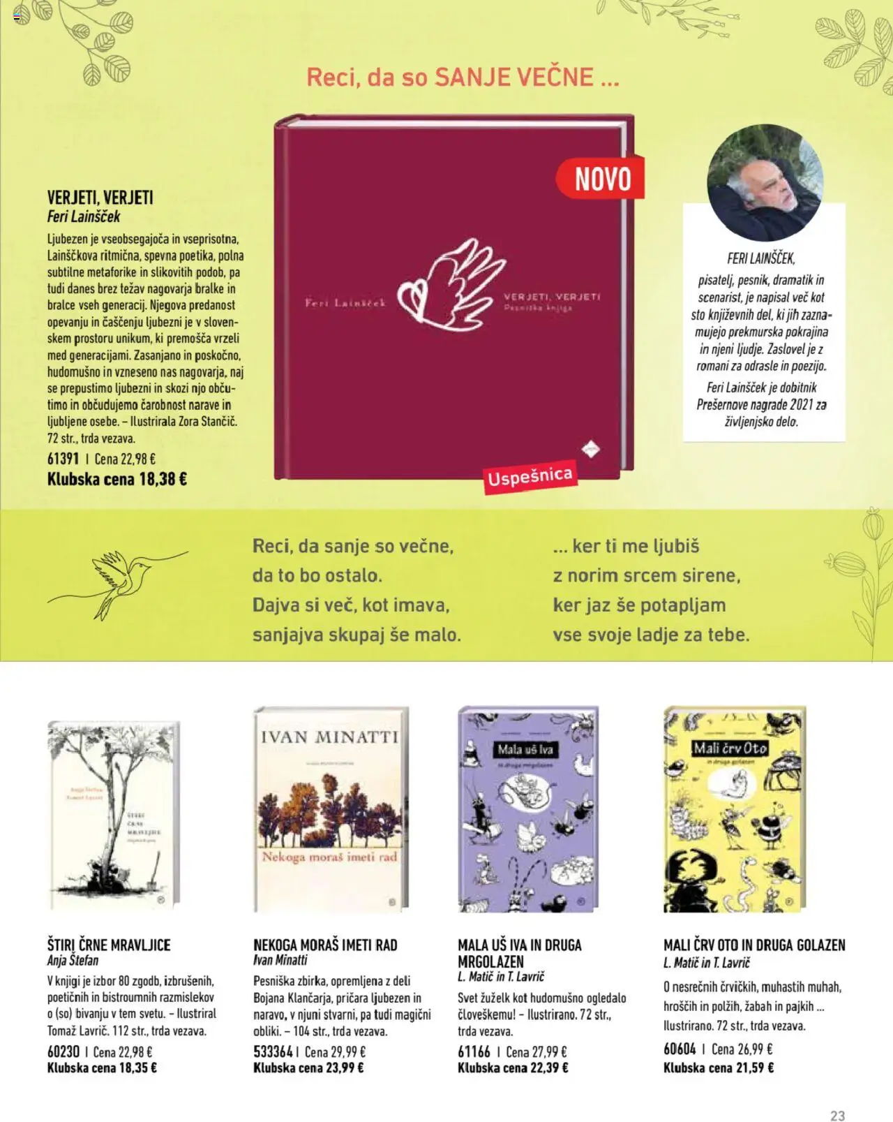Mladinska Knjiga katalog │ velja od 01.07.2025 | Stran: 23 | Izdelki: Ogledalo