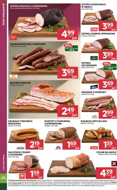 Pogląd oferty "Stokrotka Gazetka" - ważna od 29.01.2026 | Strona: 10 | Produkty: Kiełbasa, Schab, Szynka, Boczek