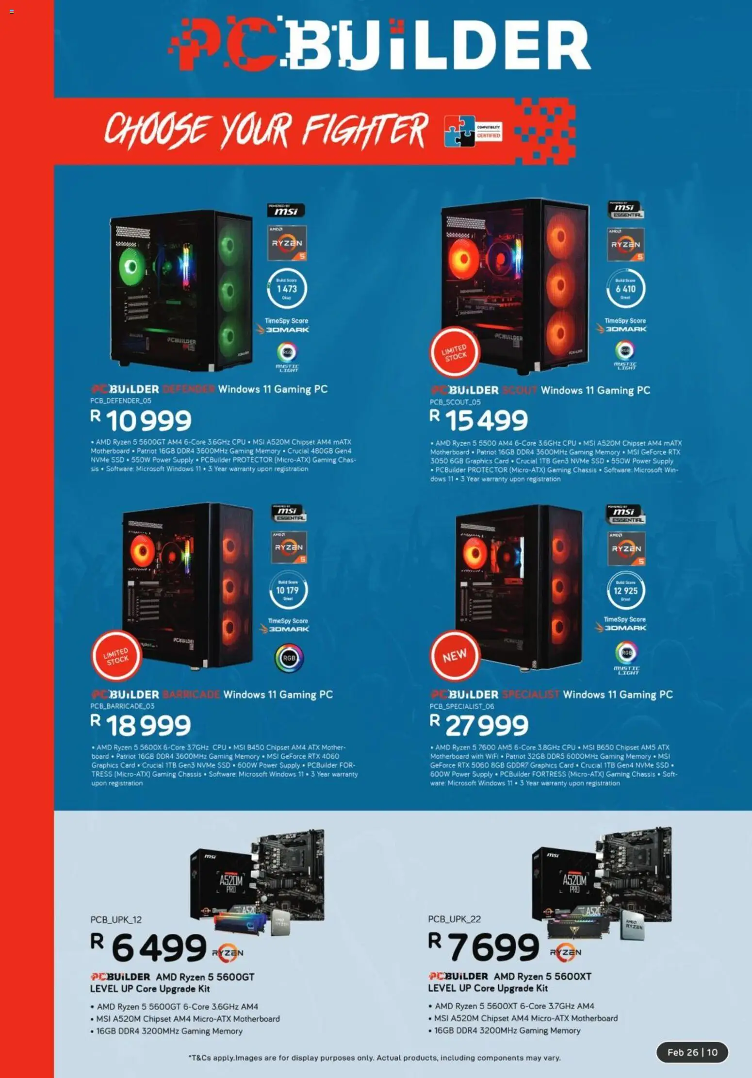 New Computer Mania catalogue – valid from 01.02.2026 | Page: 11 | Products: PC, Stock