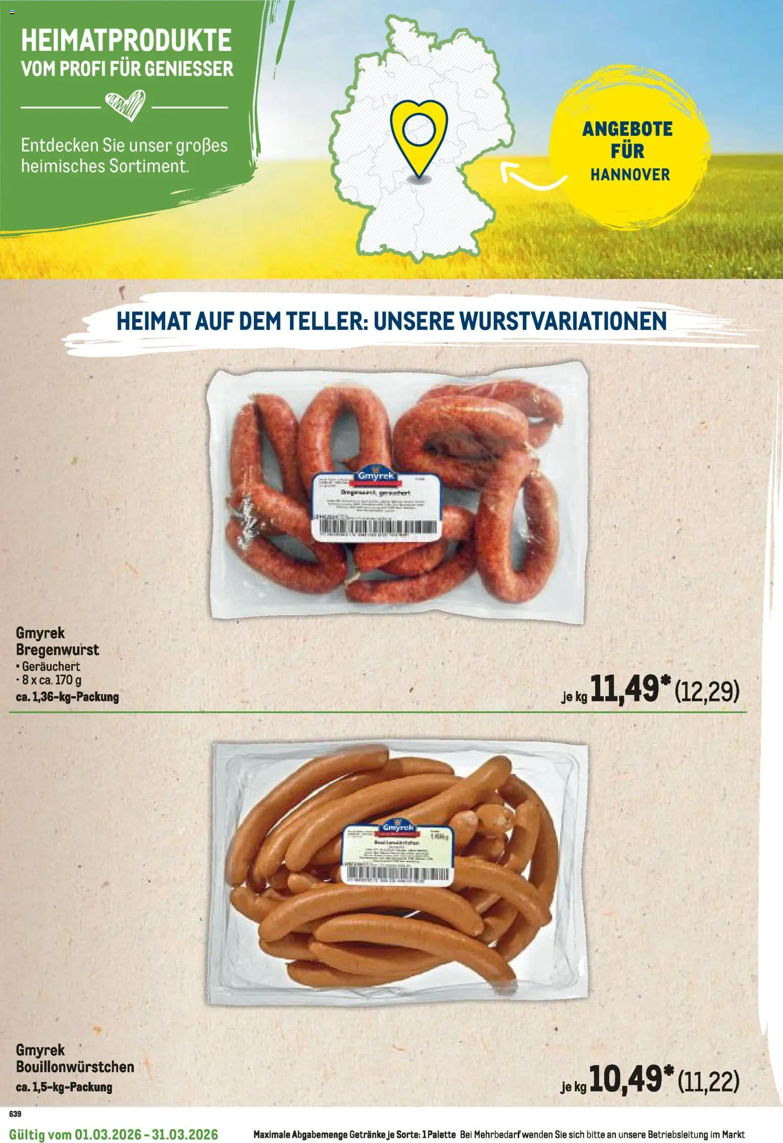 Metro Regionaler Flyer – gültig ab 01.03.2026 | Seite: 16