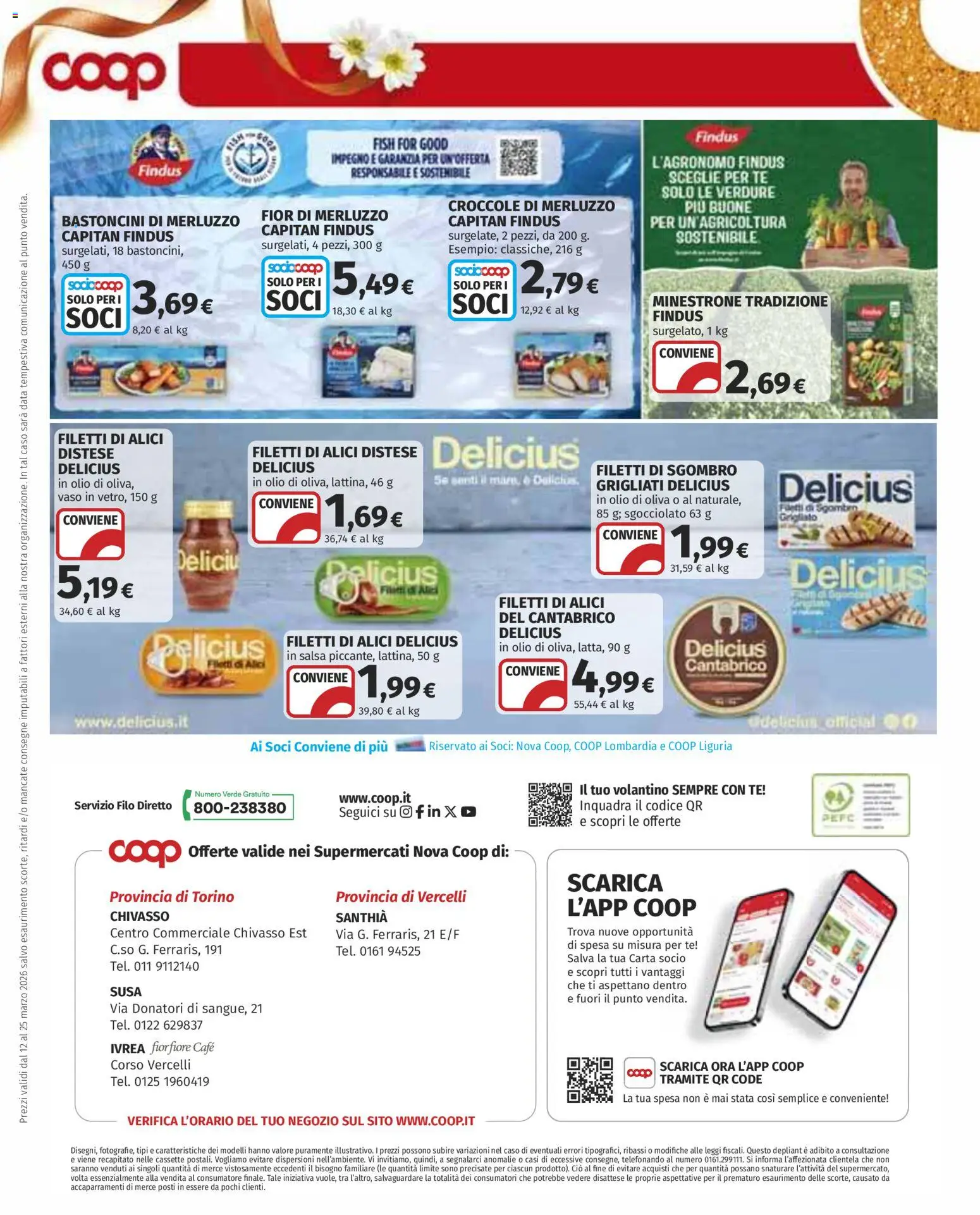 Volantino COOP del 12.03.2026 | Pagina: 31 | Prodotti: Minestrone, Verdure, Olio, Olio di Oliva