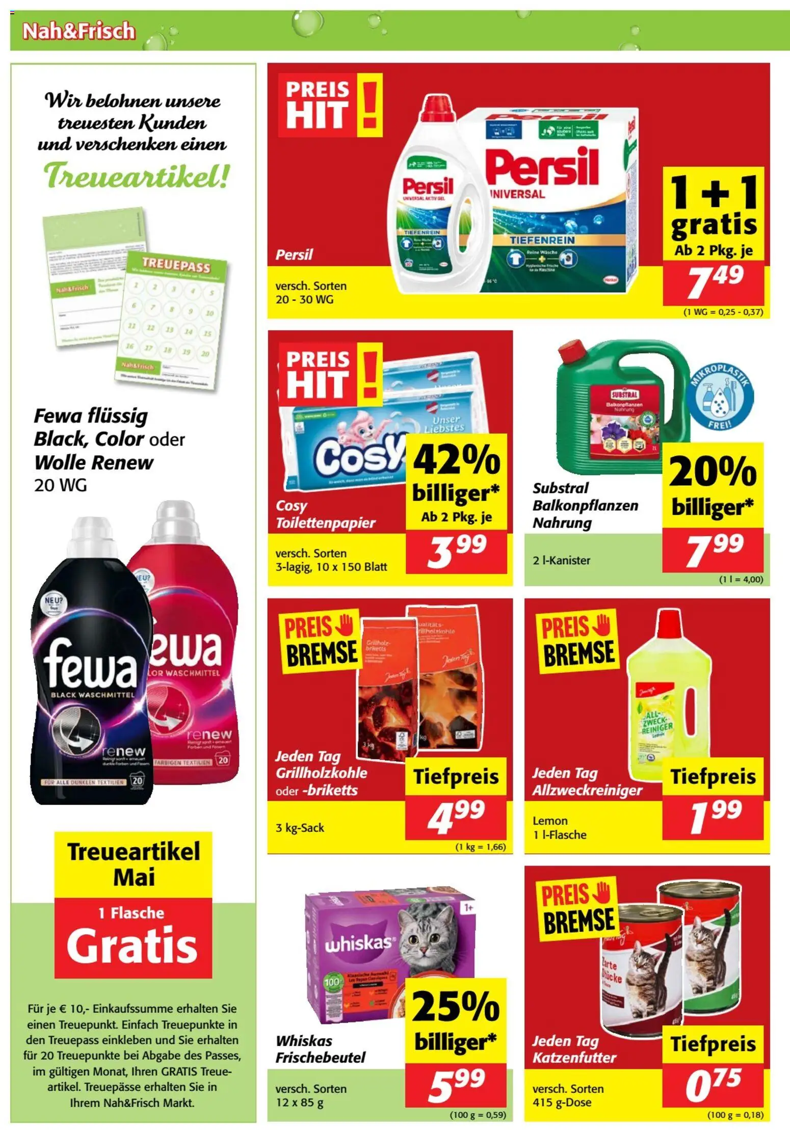 Nah und Frisch Flugblatt gültig ab 29.04.2026 | Seite: 4 | Produkte: Waschmittel