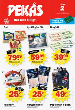Pekås - erbjudanden - Förhandsvisning av reklamblad från butik Pekås aktuell från 05.01.2026