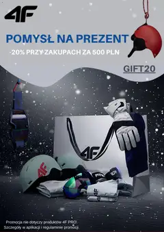Pogląd oferty "4F promocje" - ważna od 02.12.2025