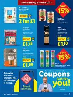 Preview of Lidl - Lidl Weekly valid from 06.11.2025 | Page: 7 | Products: Tortilla, Marshmallows, Soup, Bakery