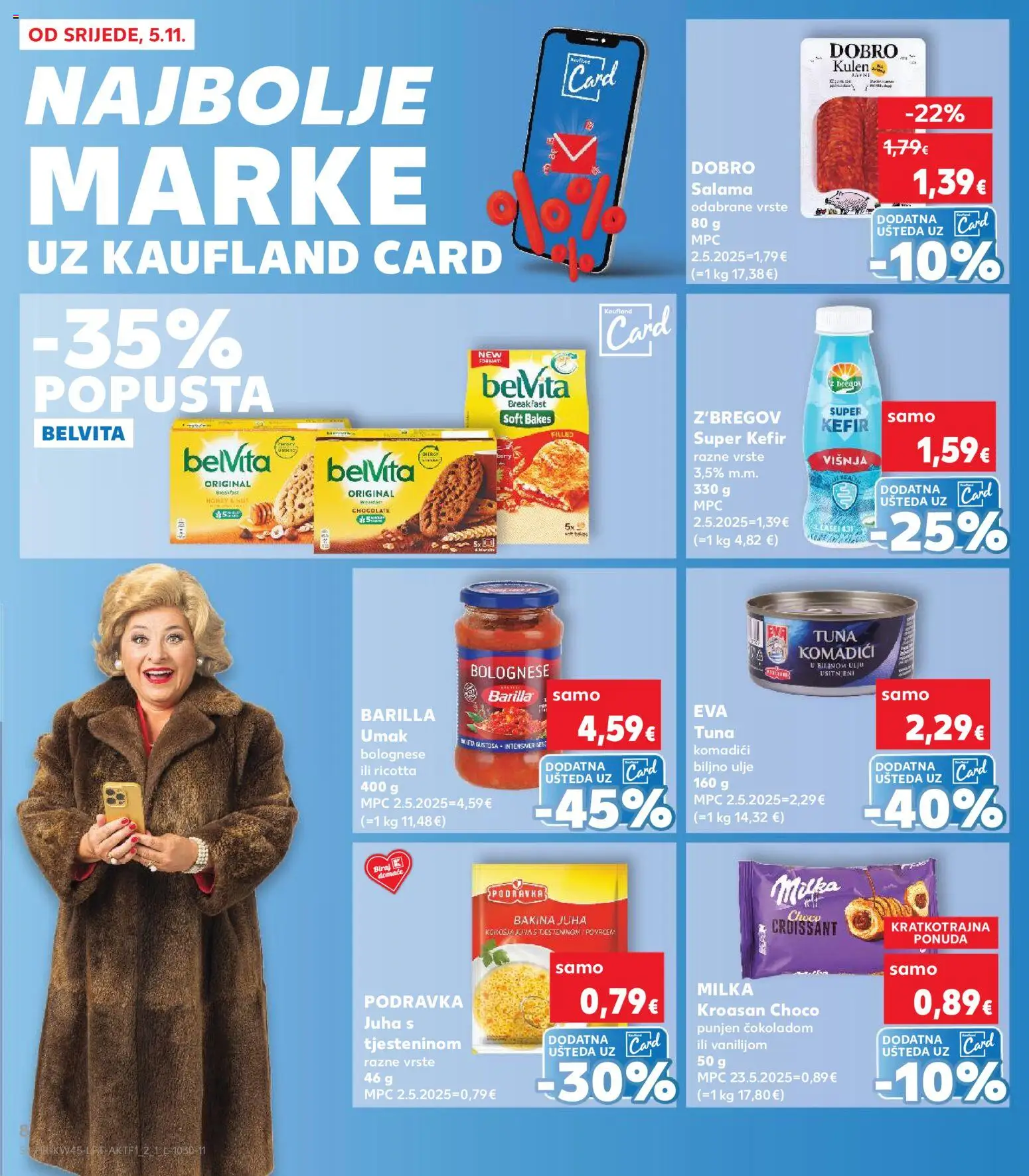 Kaufland katalog | vrijedi od 05.11.2025 | Stranica: 8 | Proizvodi: Ulje, Juha, Kefir, Tuna