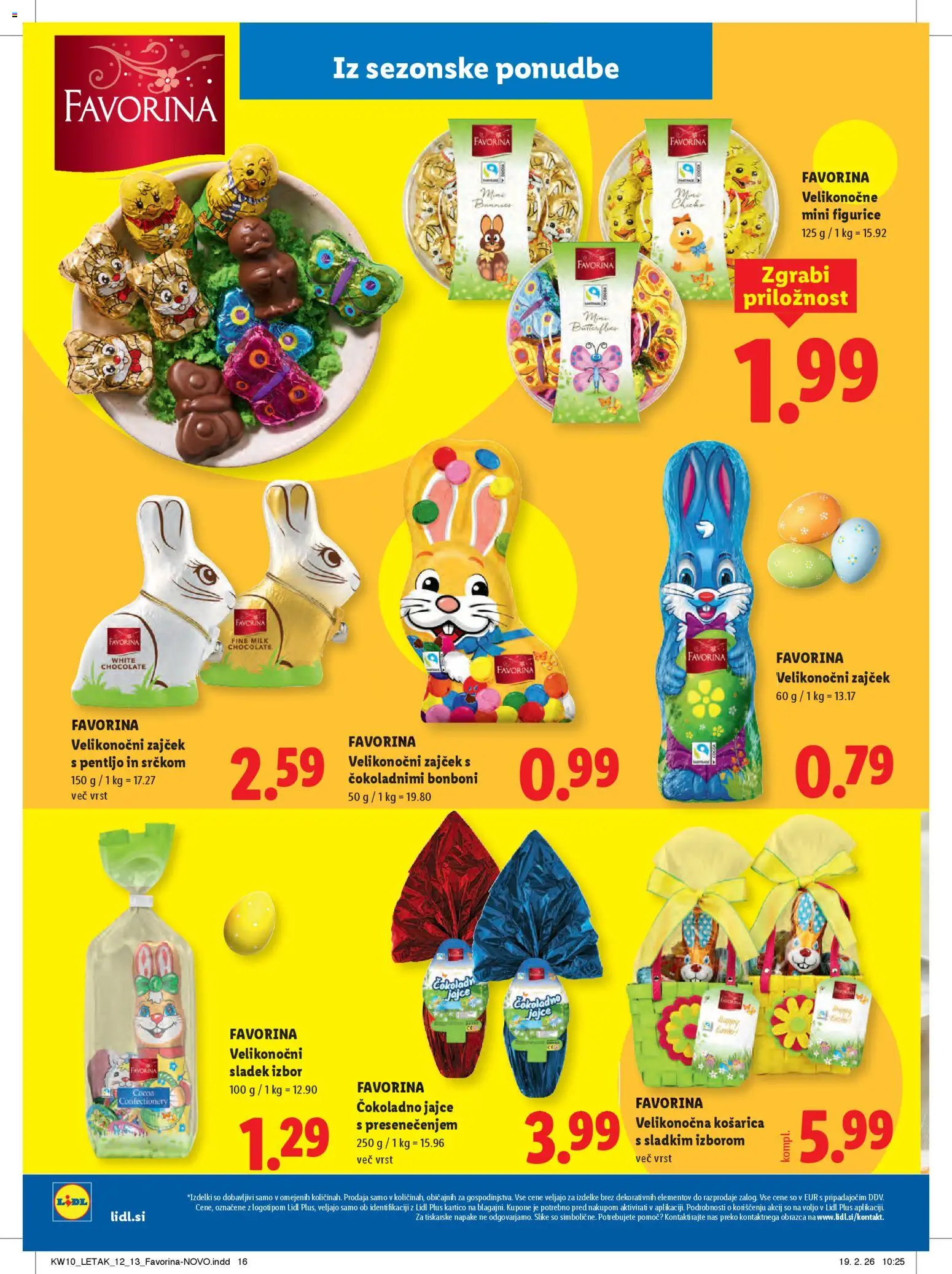 Novi Lidl katalog ponudbe – veljaven od 05.03.2026 | Stran: 28 | Izdelki: Bonboni