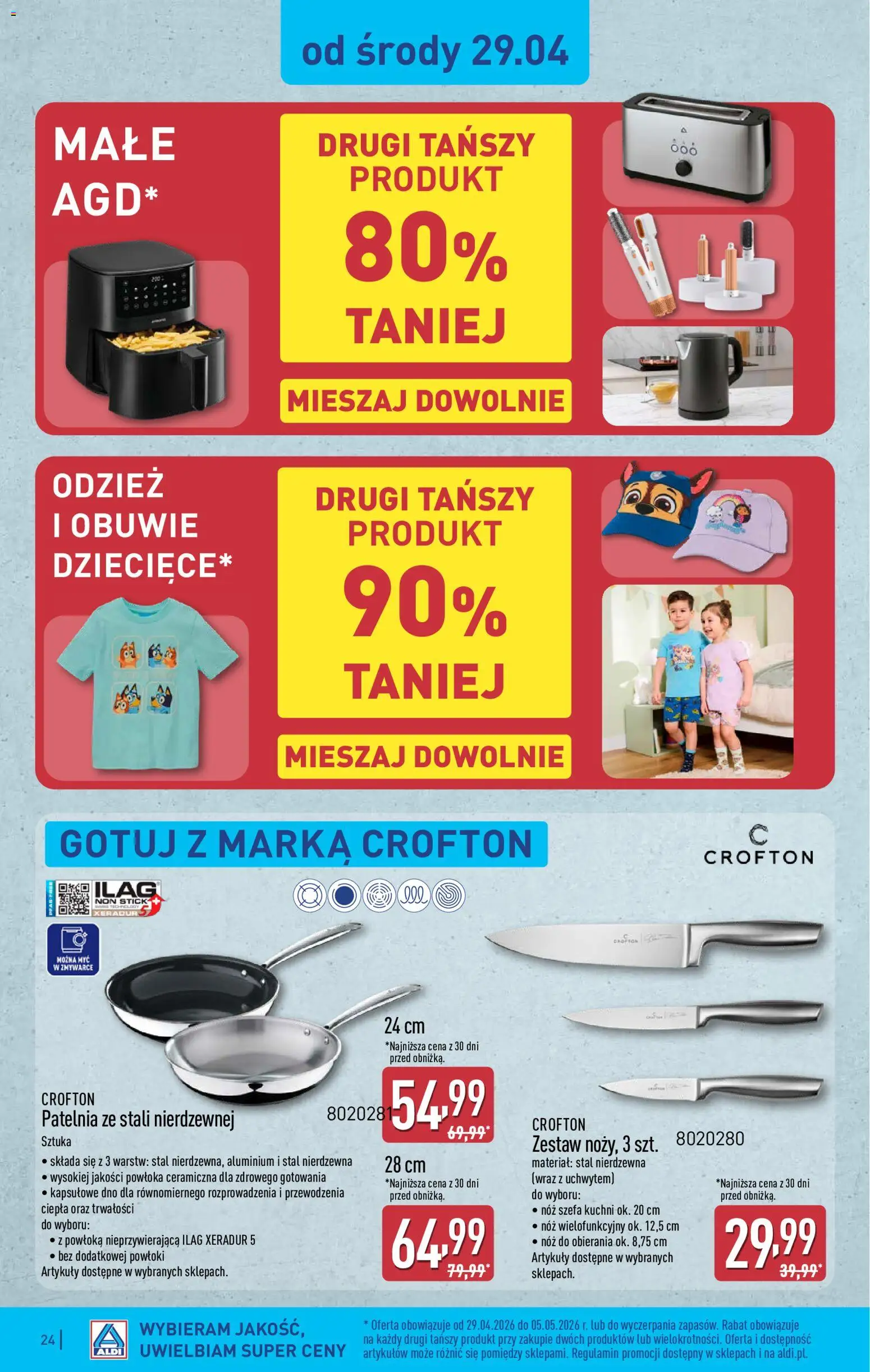 Aldi Polsko leták od 27.04.2026 💥 Nenechte si ujít TOP nabídky! ⭐ | Česko