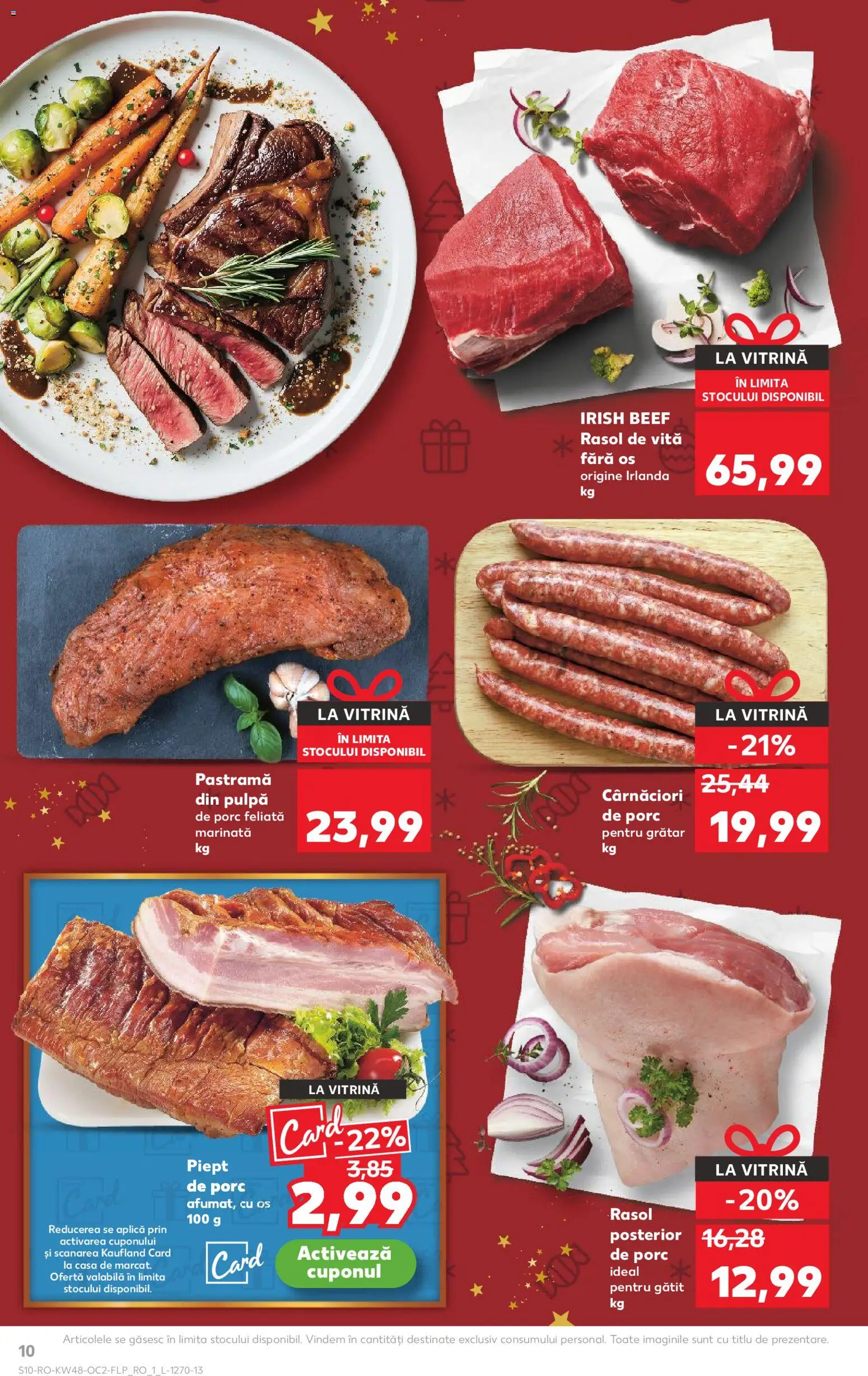 Kaufland RO akciós ujság - amely érvényes a következő dátumtól: 26.11.2025 | Oldal: 10