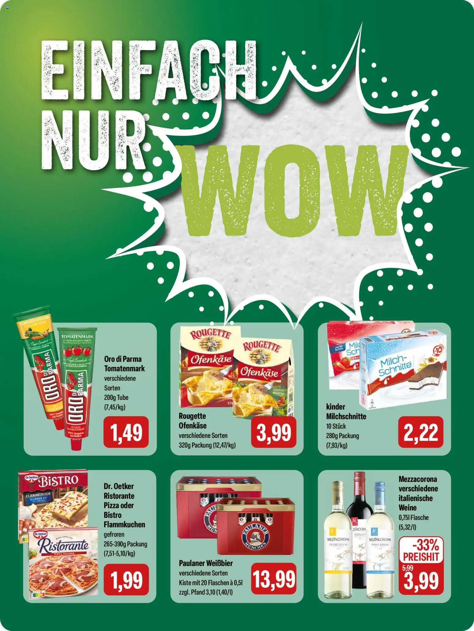 Feneberg Angebote – gültig ab 26.02.2026 | Seite: 8 | Produkte: Weißbier, Merlot, Tomaten, Oro di parma