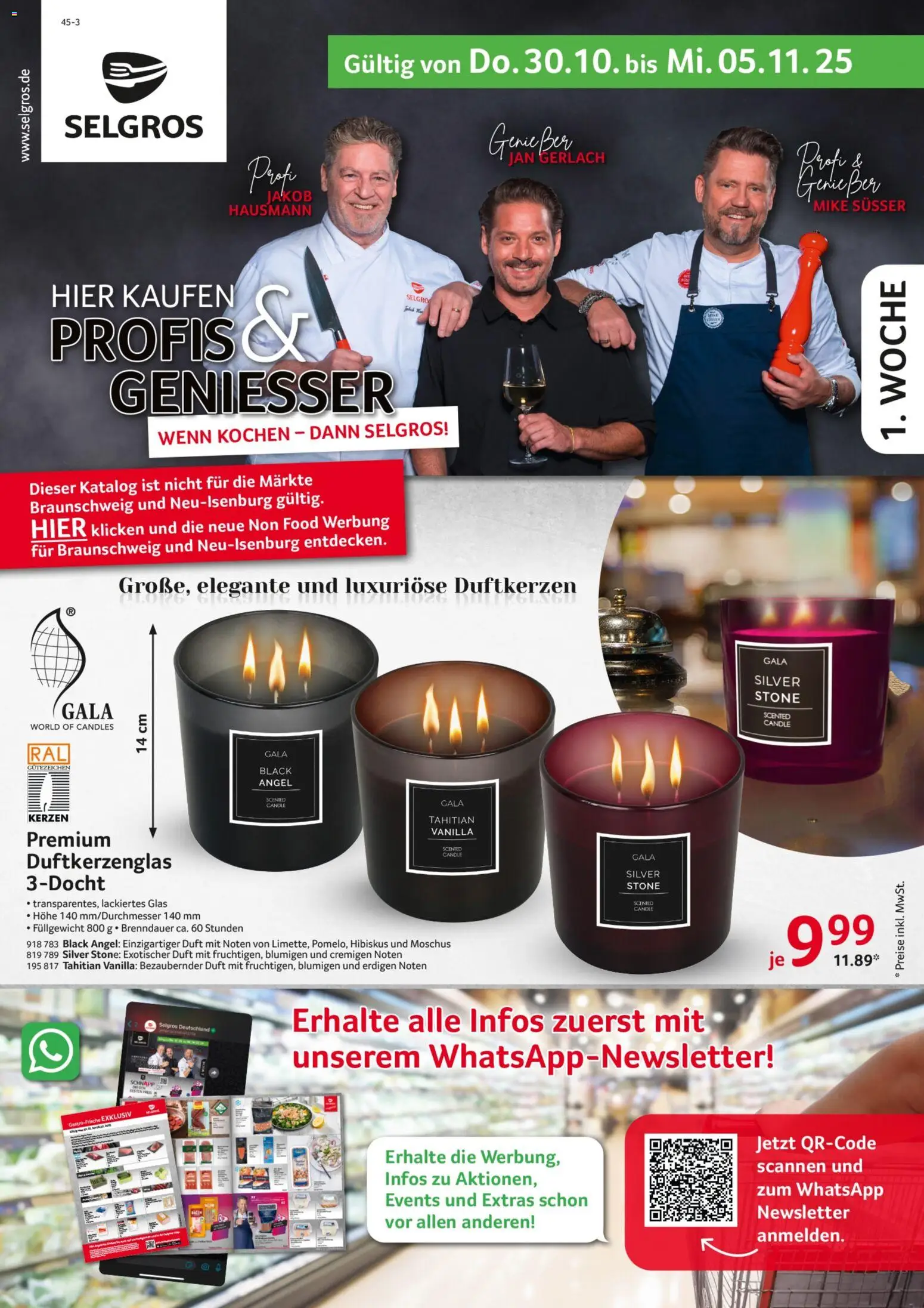 Selgros  Non Food – gültig ab 30.10.2025 | Seite: 1 | Produkte: Duft