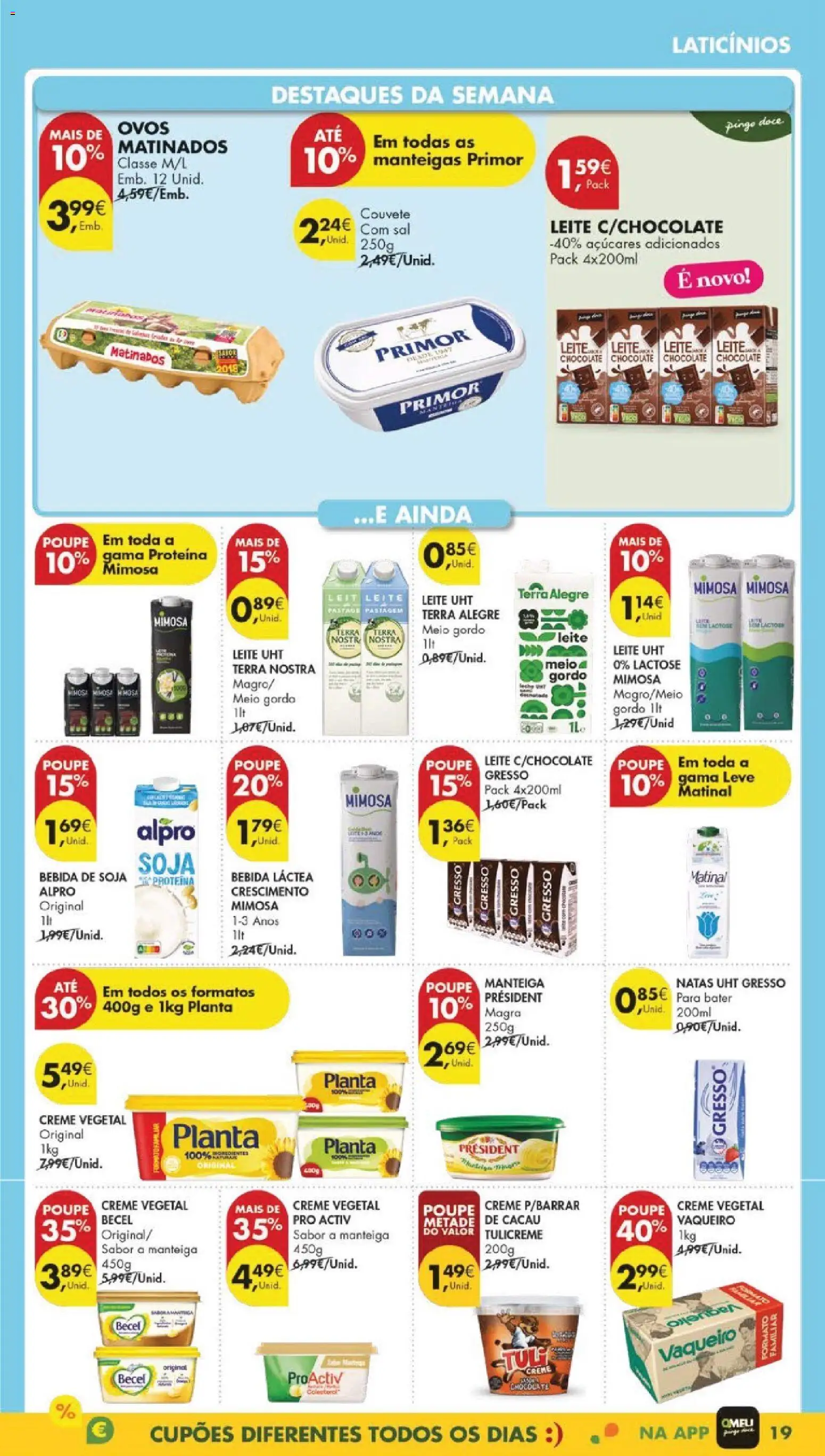 Pingo Doce folheto │ válido de 20.01.2026 | Página: 19 | Produtos: Soja, Sal, Manteiga, Proteina
