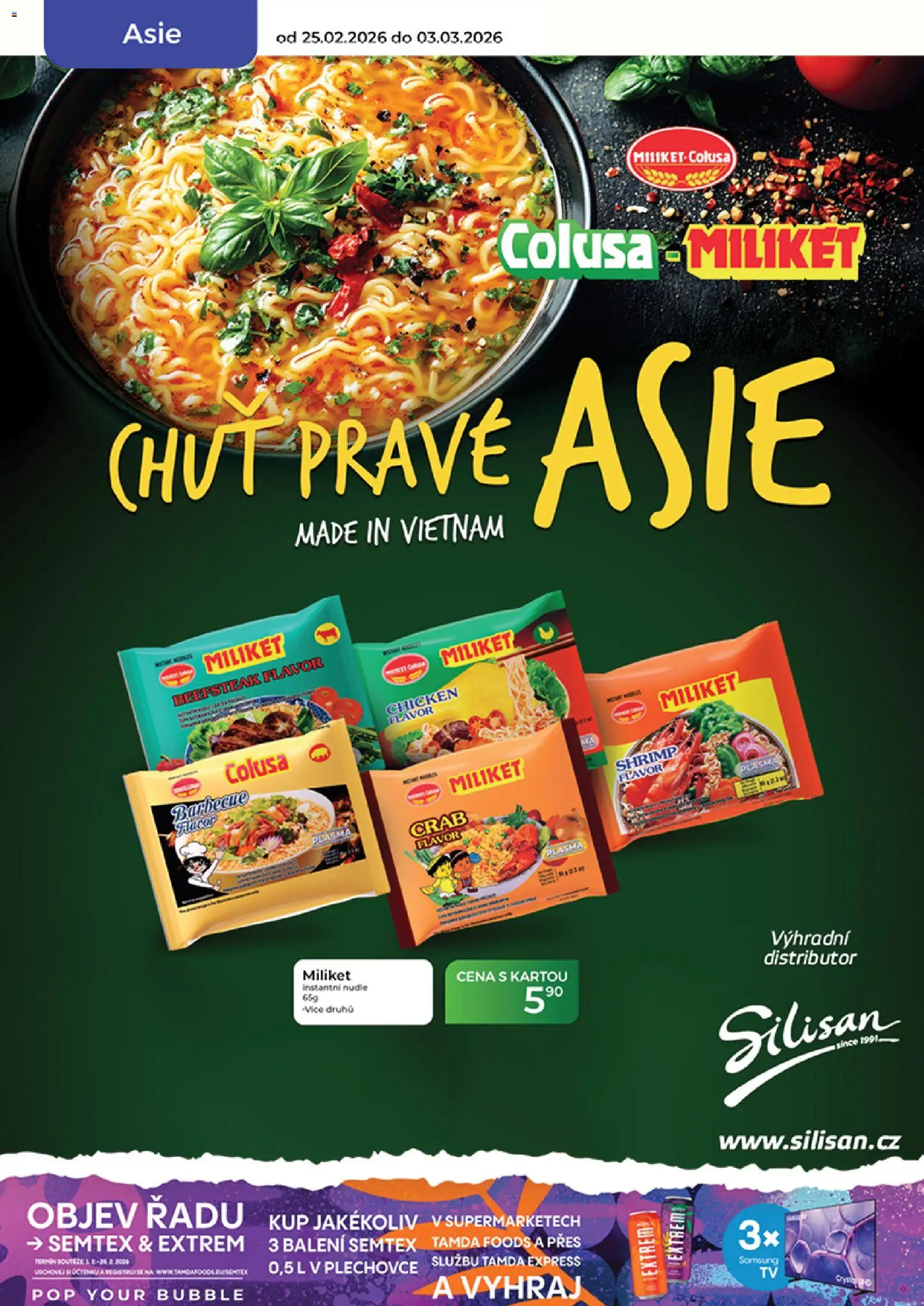 Tamda Foods leták od 25.02.2026 | Strana: 46 | Produkty: Semtex, Nudle