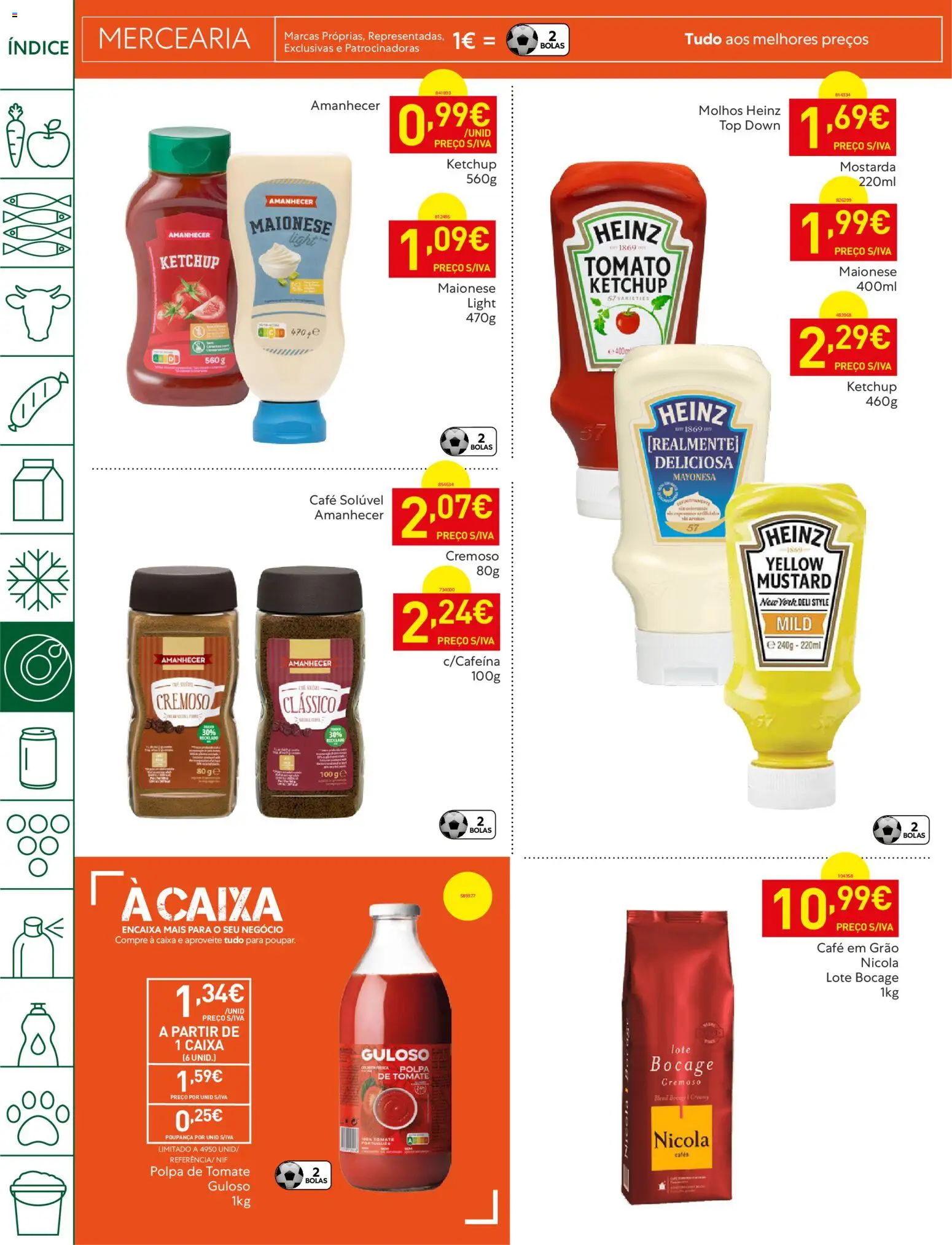 Recheio - Bons Negócios Madeira │ válido de 28.04.2026 | Página: 26 | Produtos: Café solúvel, Caixa, Maionese, Tomate