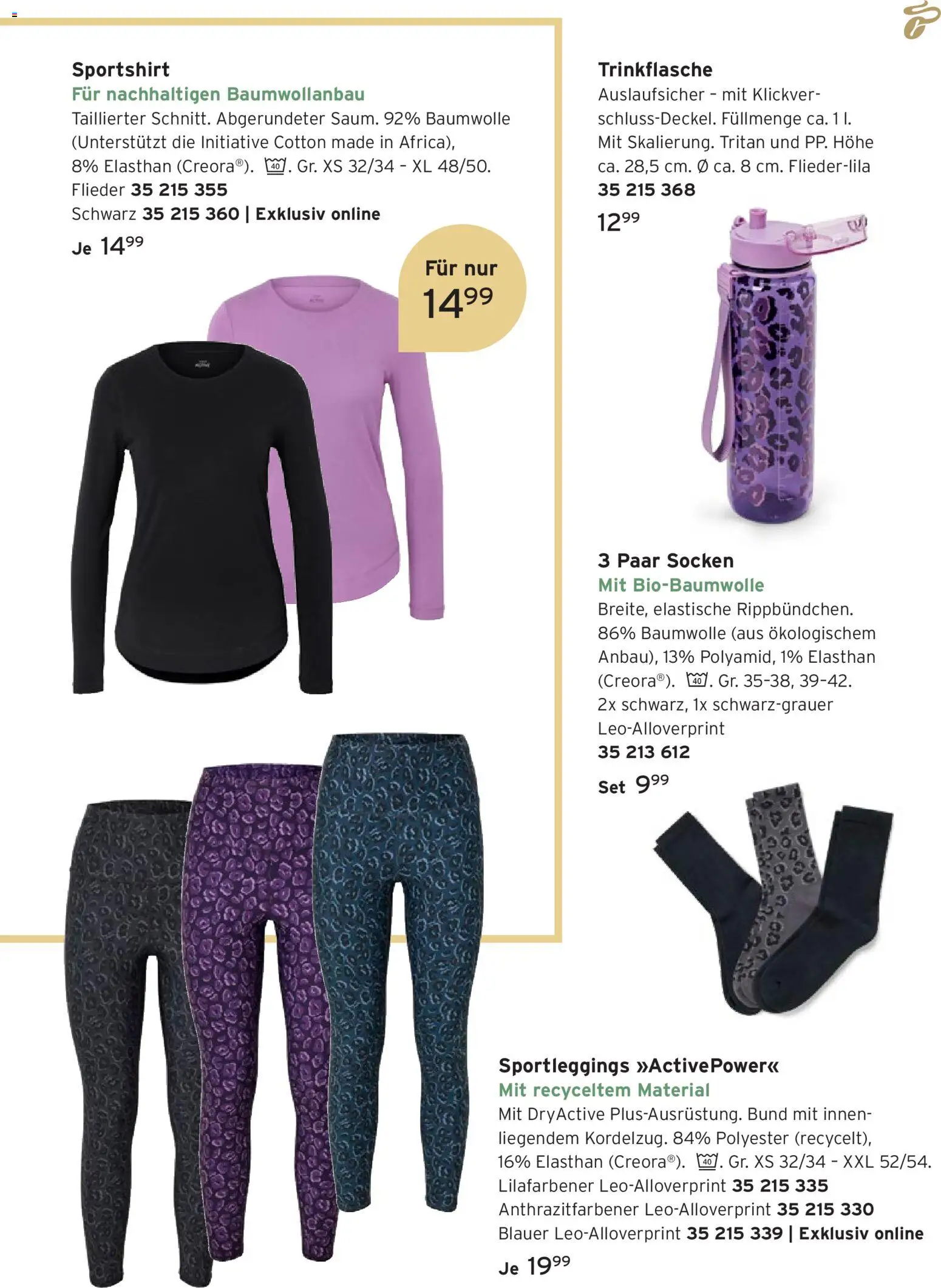 Prospekt Tchibo Back to gym – gültig ab 07.01.2026 | Seite: 9 | Produkte: Socken