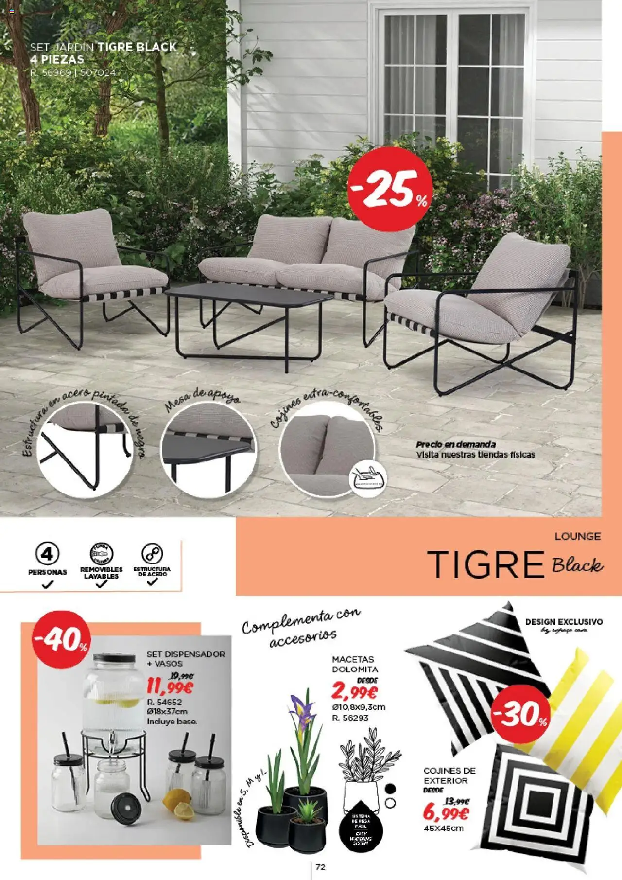 Espaço Casa - Catálogo AireLibre 2025 │ válido de 12.05.2025 | Página: 72 | Produtos: Mesa