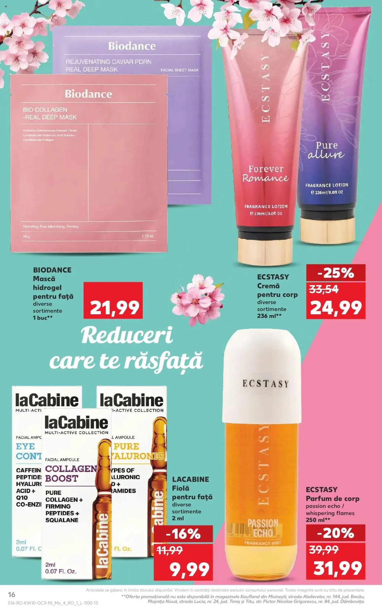 Noul catalog Kaufland – valabil de la 04.03.2026 | Pagină: 16 | Produse: Şerit ödül, Parfum, Cremă