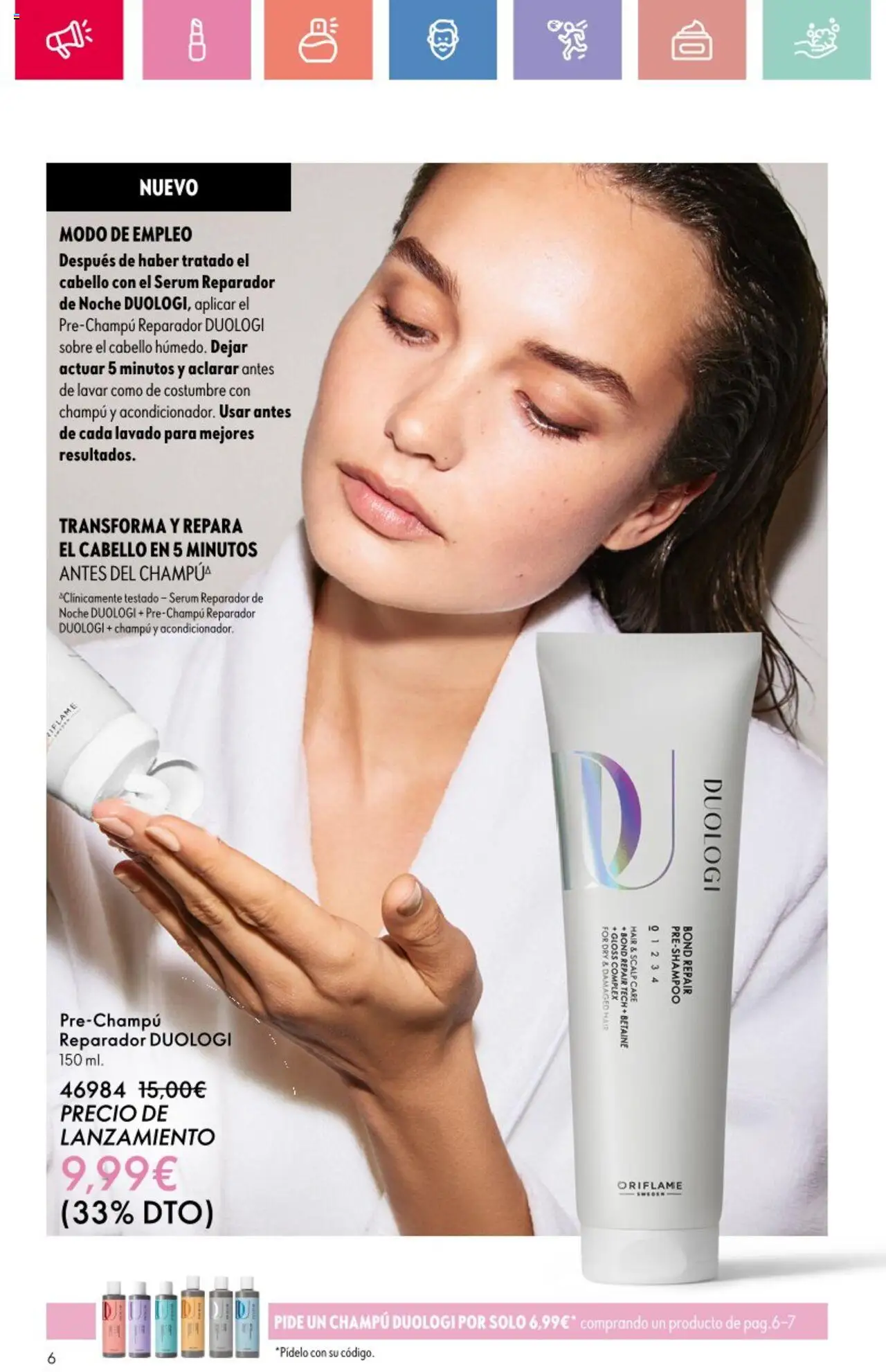 Oriflame - Catálogo Campaña 11 │ válido desde el 03.08.2025 | Página: 6 | Productos: Champú, Sérum