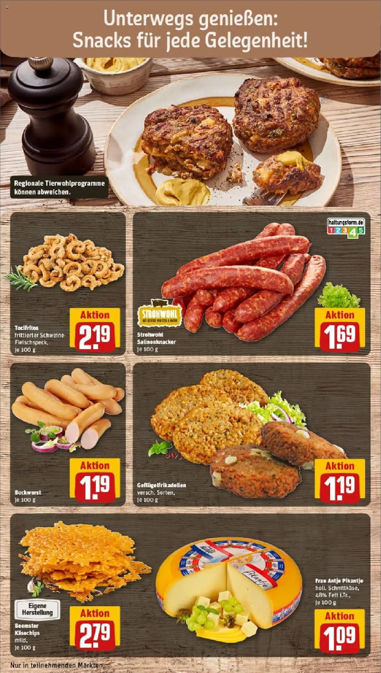 Rewe prospekt Erkelenz / Gerderath	 - gültig ab dem 13.07.2025 | Seite: 11 | Produkte: Bockwurst, Chips