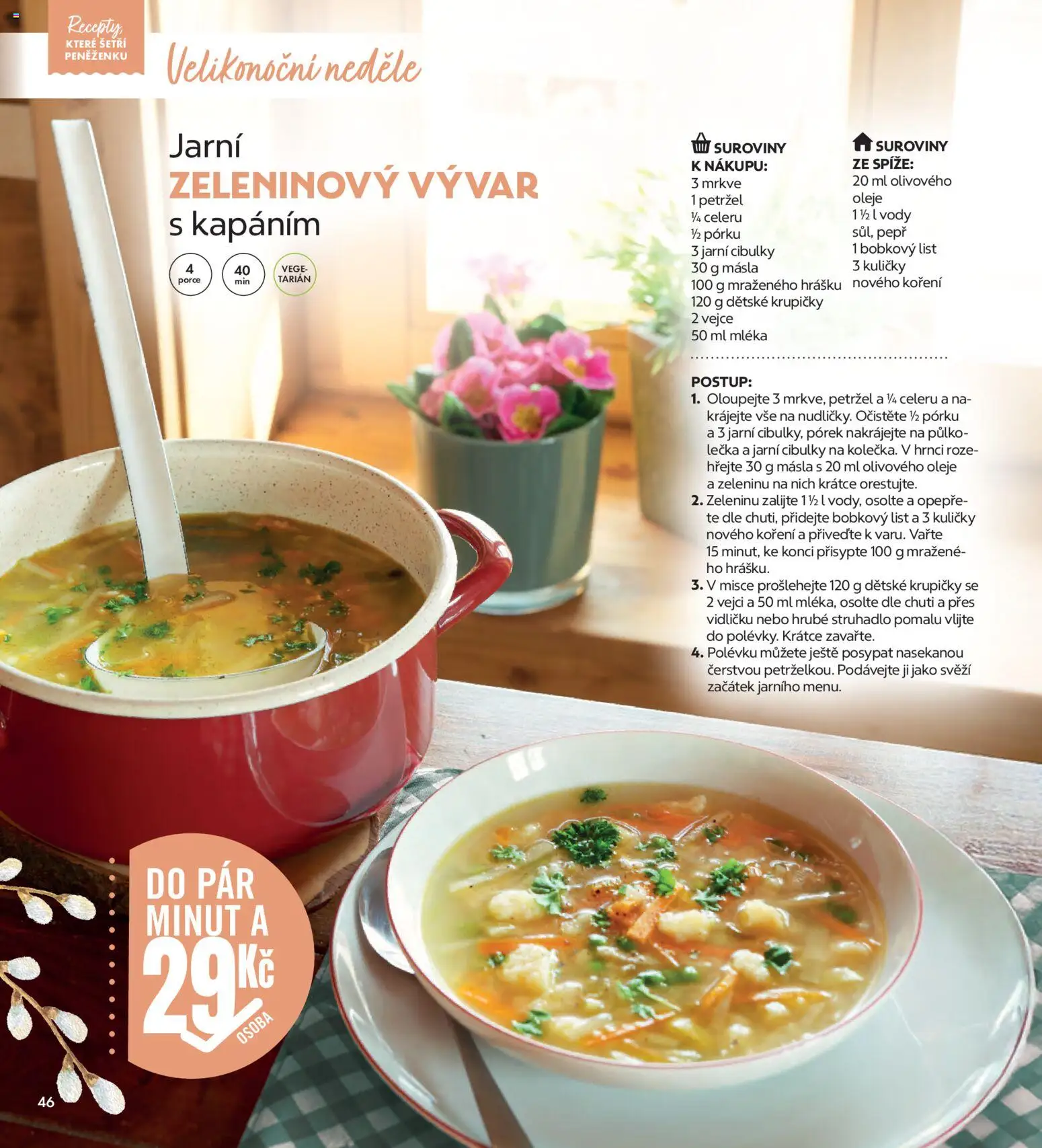 Albert magazín od 01.03.2026 | Strana: 46 | Produkty: Vejce, Koření, Vývar, Kuličky