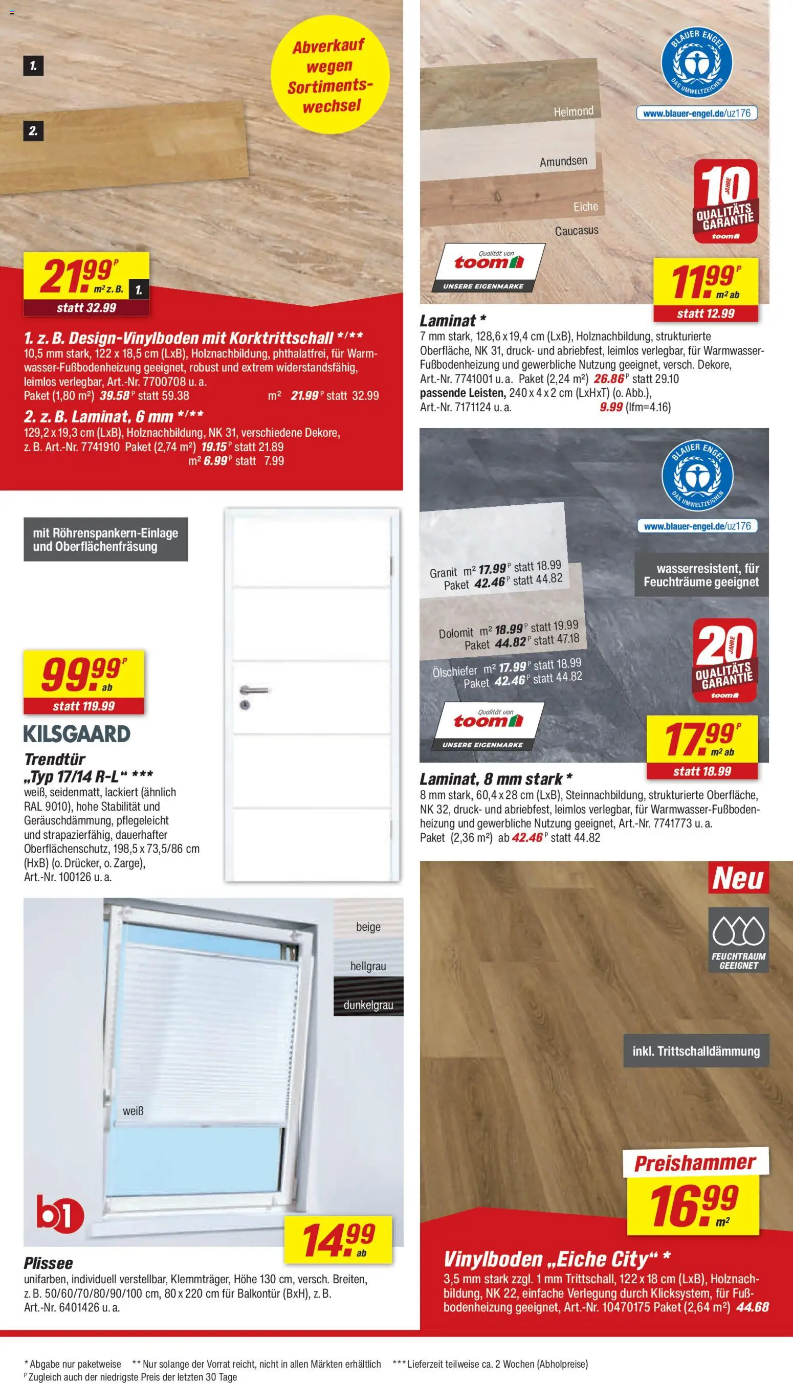 Toom Baumarkt Prospekt 	 – gültig ab 15.11.2025 | Seite: 10