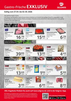 Selgros Gastro Angebote ab 27.04.2026 gültig