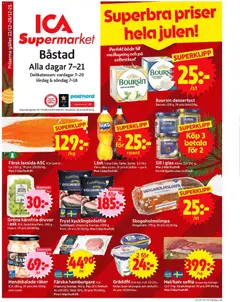 ICA Supermarket - Båstad - Förhandsvisning av reklamblad från butik ICA Supermarket aktuell från 22.12.2025