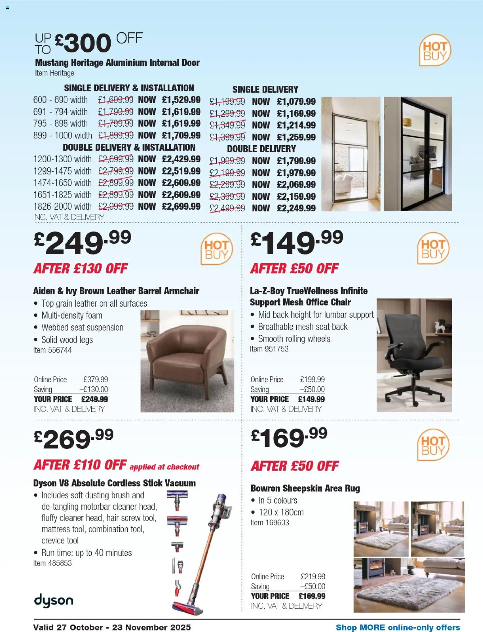 {H1} | Page: 24 | Products: Brush, Door, Mattress, Armchair