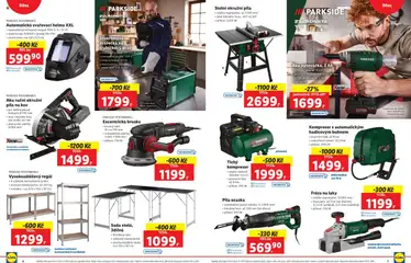 Lidl magazín od 08.09.2025 | Strana: 4 | Produkty: Parkside, Talíř, Police, Pila