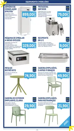 Pré-visualização Makro folheto válido de 03.03.2026 | Página: 17 | Produtos: Forno, Torneira, Cadeira, Óleo