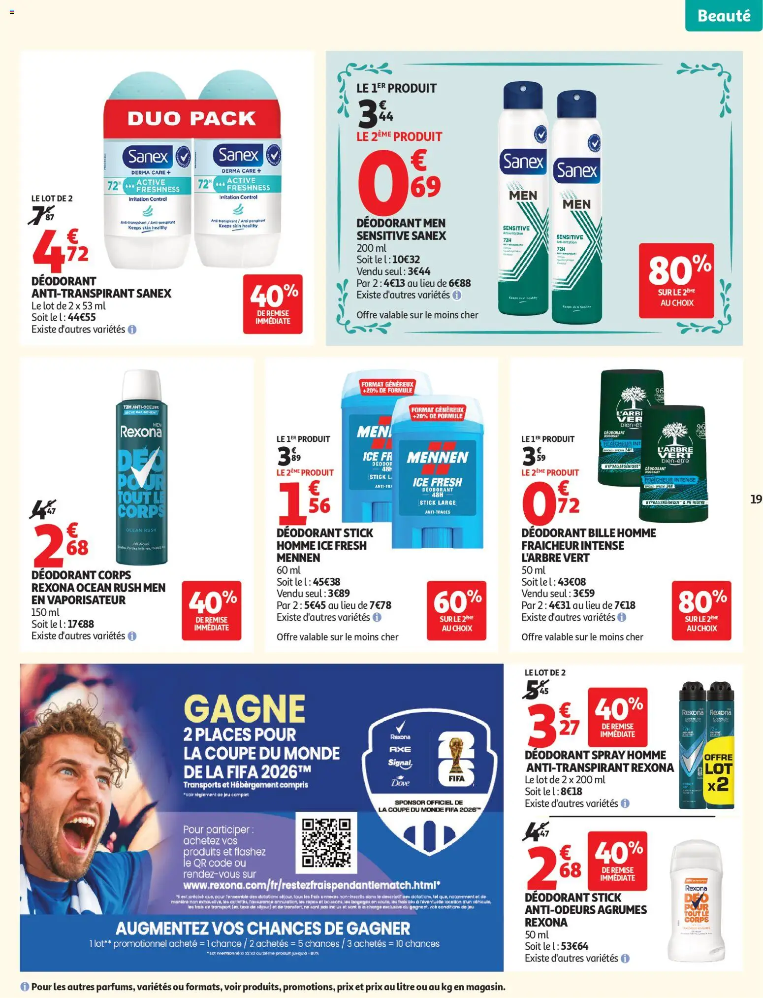 {H1} | Pagina: 19 | Producten: Rush, La, Deodorant, Antitranspirant