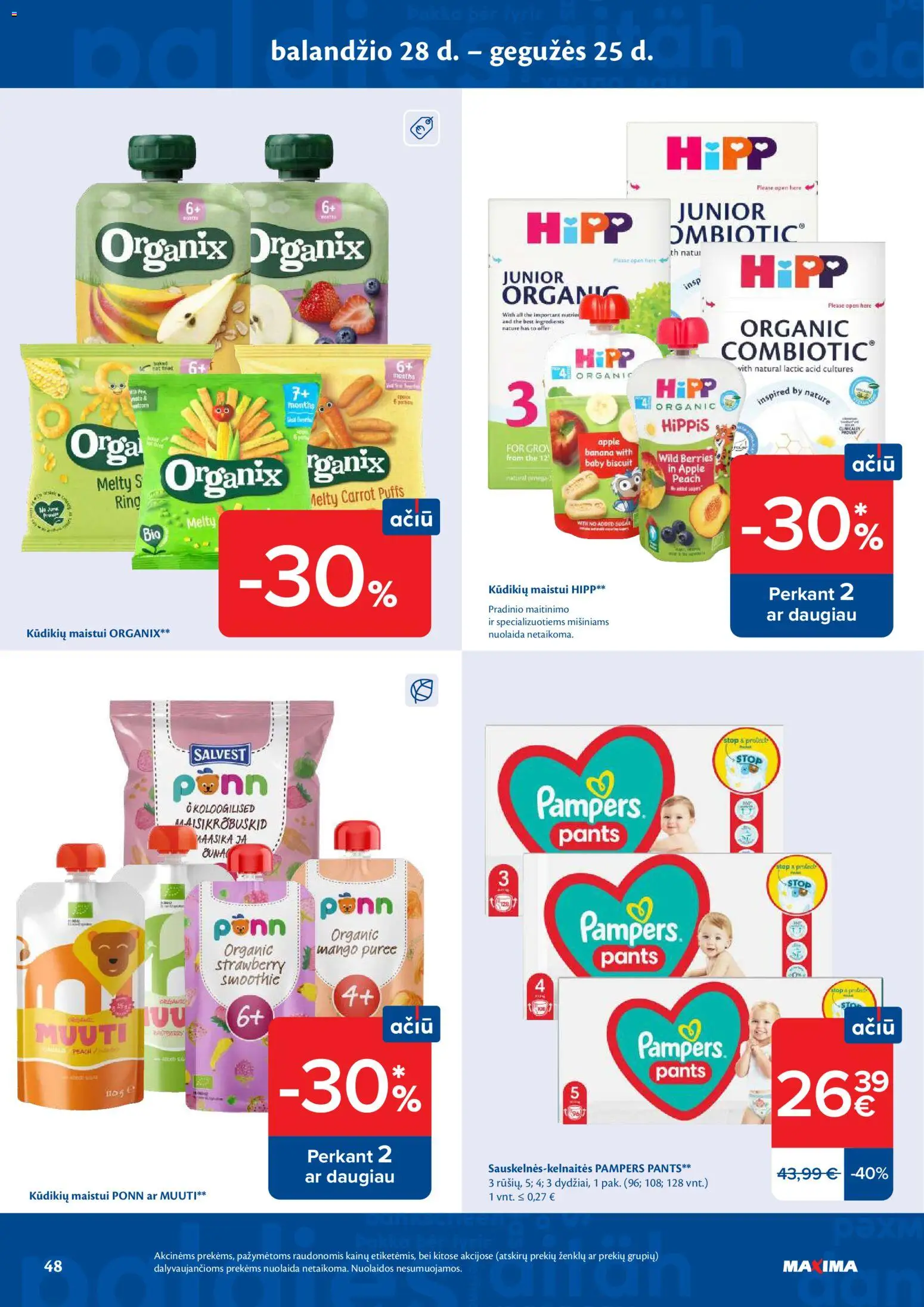 MAXIMA akcijos nuo 28.04.2026 | Puslapis: 48