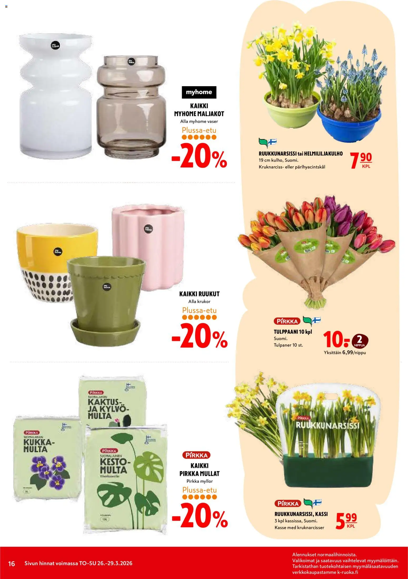 K-Citymarket tarjoukset – voimassa 26.03.2026 alkaen | Sivu: 16 | Tuotteet: Multa