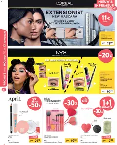 EXTENSIONIST NEW MASCARA, Mascara for longer lashes - Voorbeeld van een folder van Di, geldig van 28.01.2026 | Pagina: 4 | Producten: Ring, Poeder, Mascara, Kool