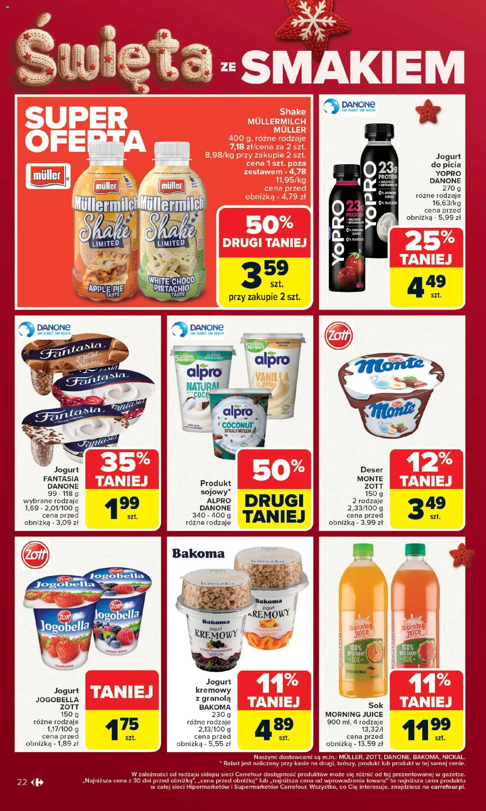 Carrefour Gazetka od 15.12.2025 | Strona: 26 | Produkty: Alpro, Granola, Porzeczka, Sok