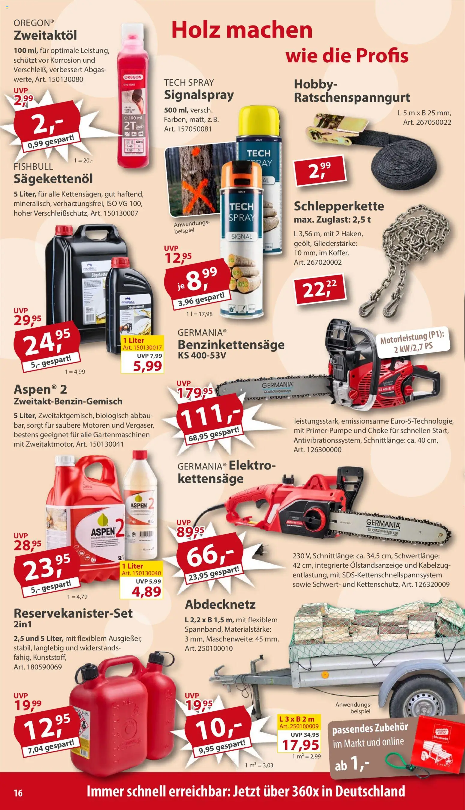 Sonderpreis Baumarkt Prospekt 	 – gültig ab 28.02.2026 | Seite: 16