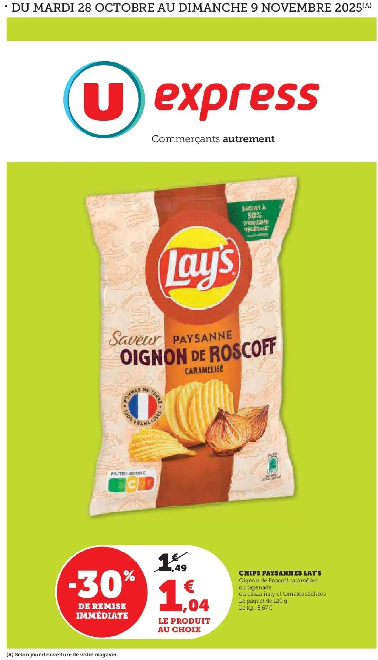 {H1} | Page: 1 | Produits: Tomates séchées, Oignon, Tomates, Chips