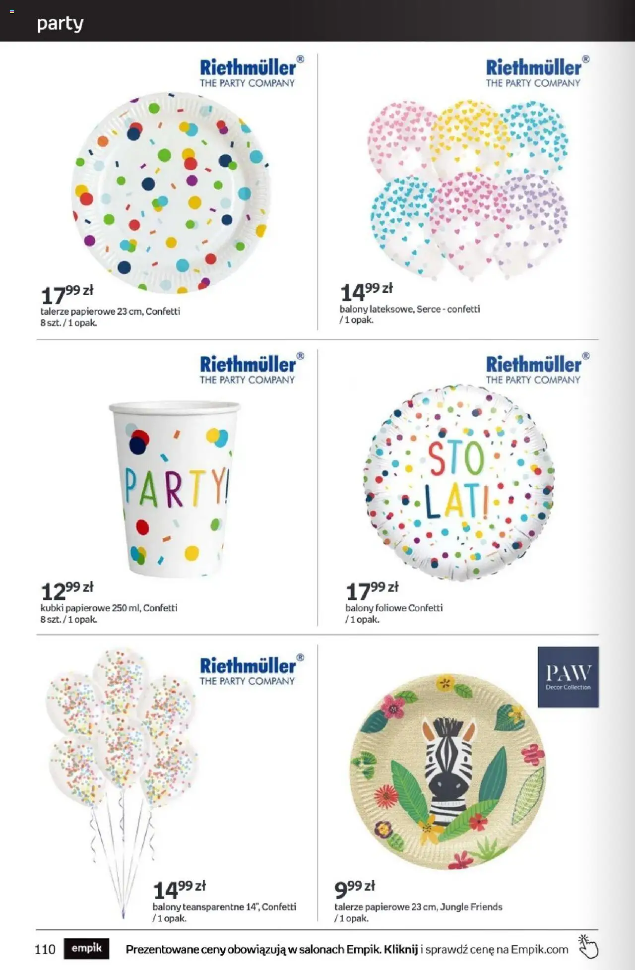 Empik promocje od 21.05.2025 | Strona: 110 | Produkty: Talerze