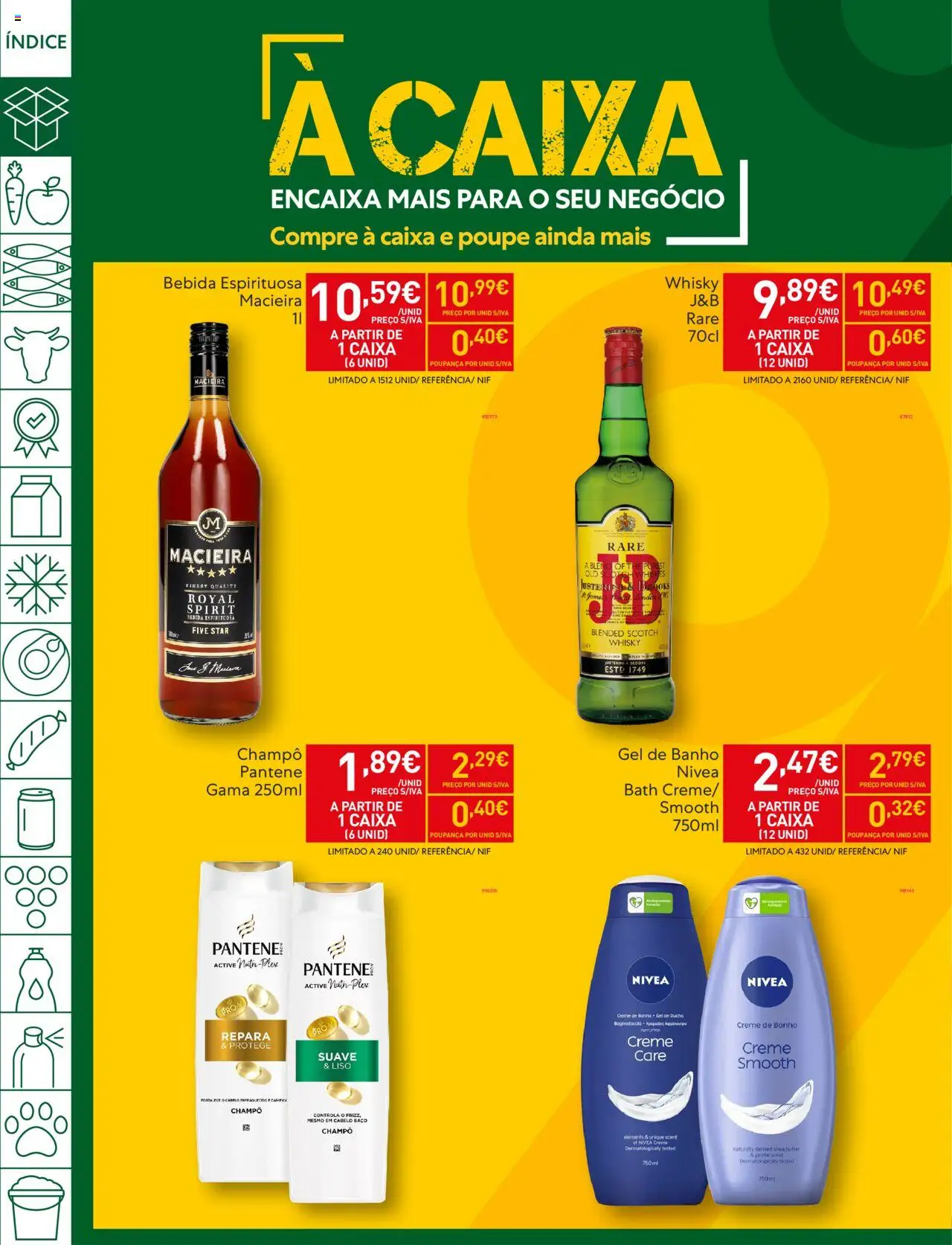 Recheio folheto │ válido de 05.08.2025 | Página: 6 | Produtos: Whisky, Gel de banho, Caixa, Banho