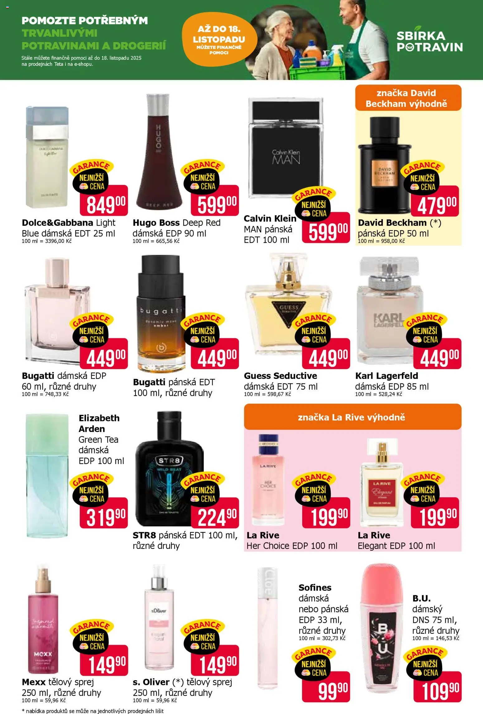 TETA Drogerie Black Friday od 11.11.2025 | Strana: 3 | Produkty: Deodorant, Voda, Body, Toaletní voda
