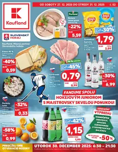Kaufland leták platný od 27.12.2025